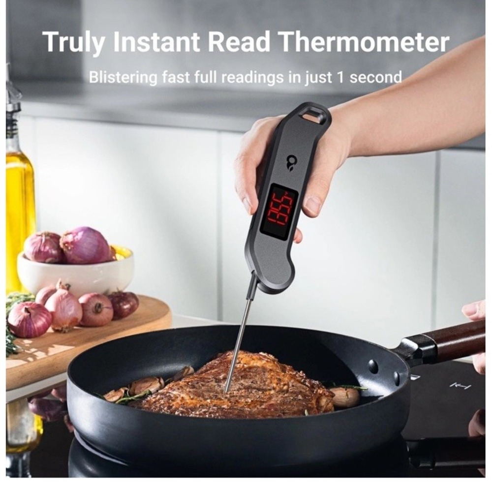 Meat Thermometer Digital, 1 Sec Instant Read Food Thermometer for Cooking - Picture 4 of 9